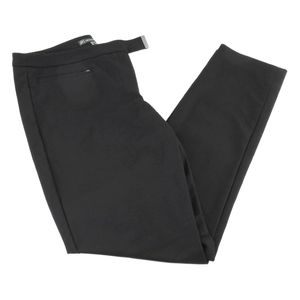 Adrianna Papell Flat Front Pants Black with Zipper